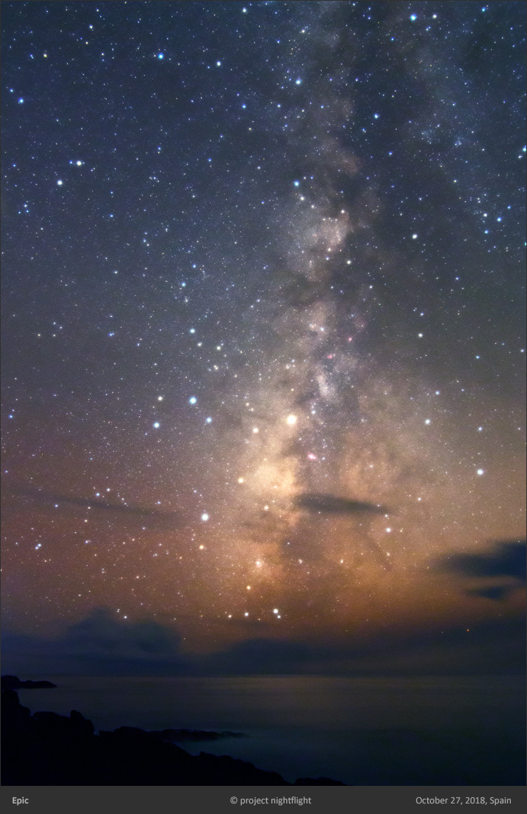 Epic Milky Way at La Palma Island