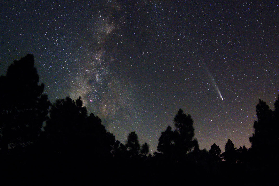 Comet C/2023 A3 on October 19, 2024, by project nightflight