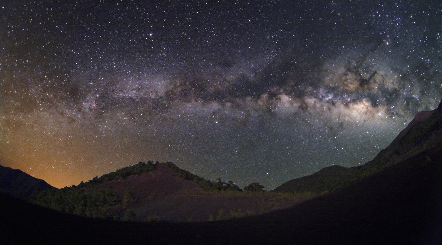 Astronomical Audio Picture La Palma Milky Way and Crickets
